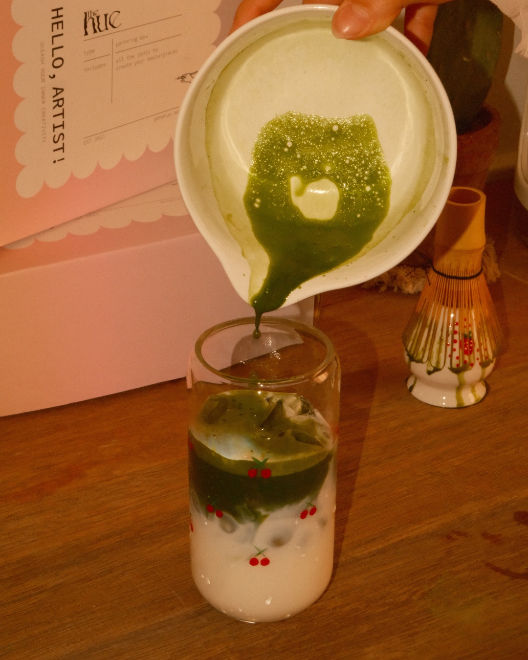 Glass Tumblr Painting Box