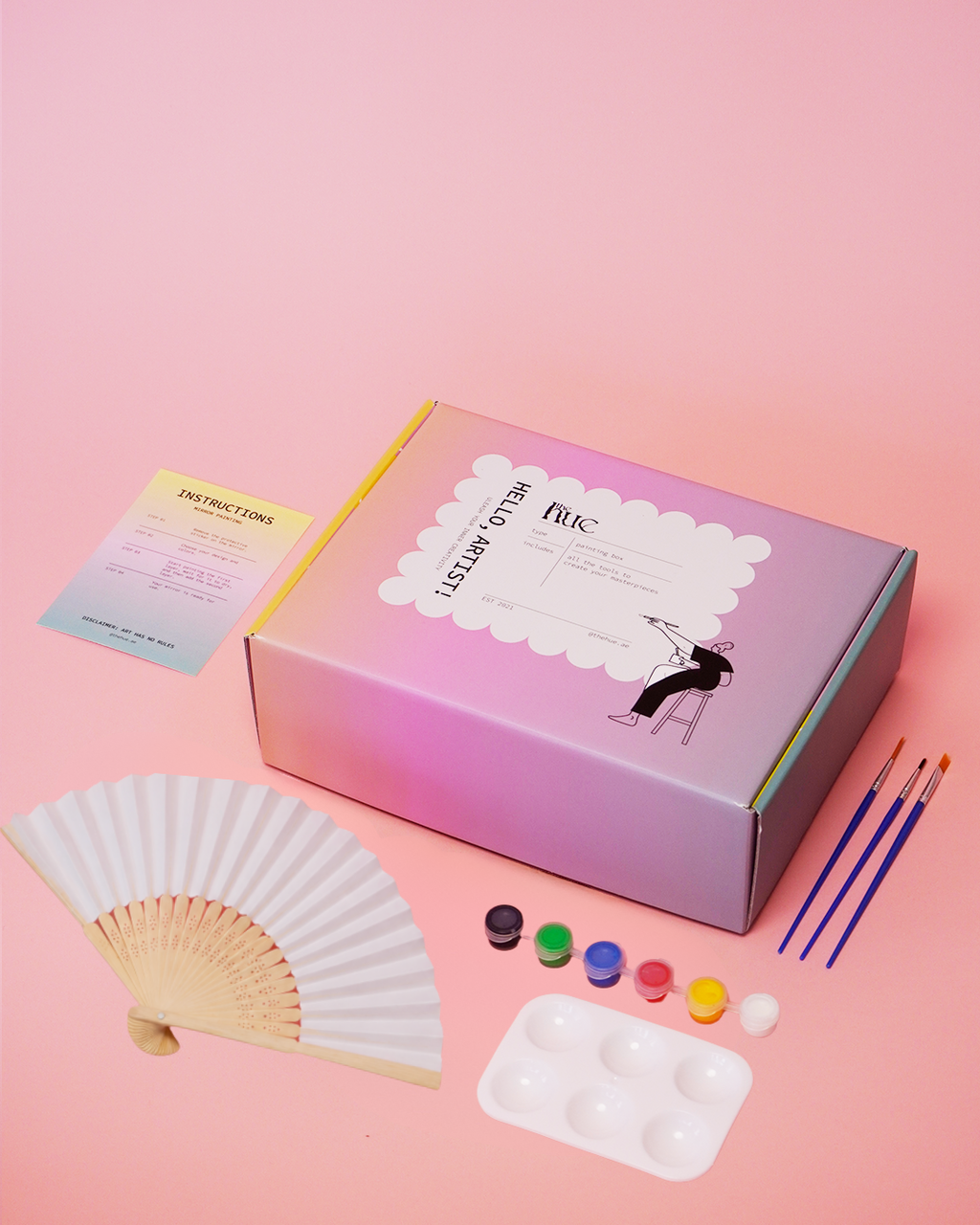 Fan Painting Box